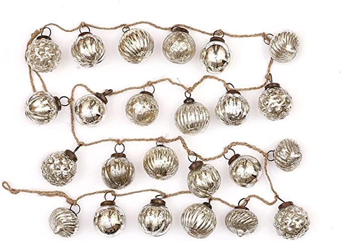 Mercury Glass Garland