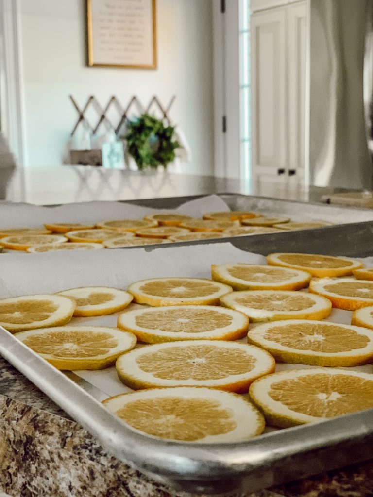 Sliced Oranges for Garland