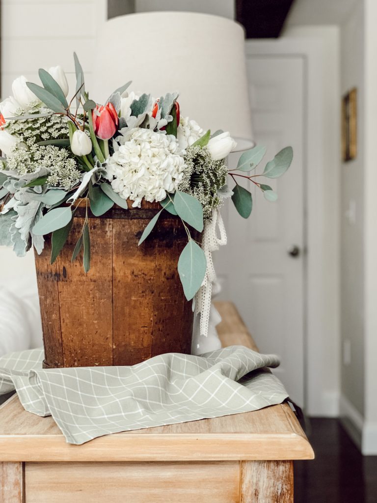 Antique Wooden Bucket