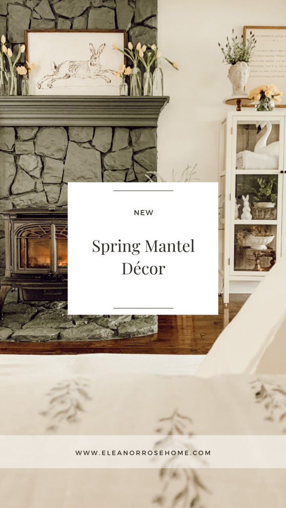 Spring Mantel Décor 