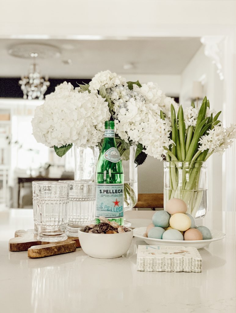 Create an Easter centerpiece with Easter Eggs dyed with all natural ingredients.