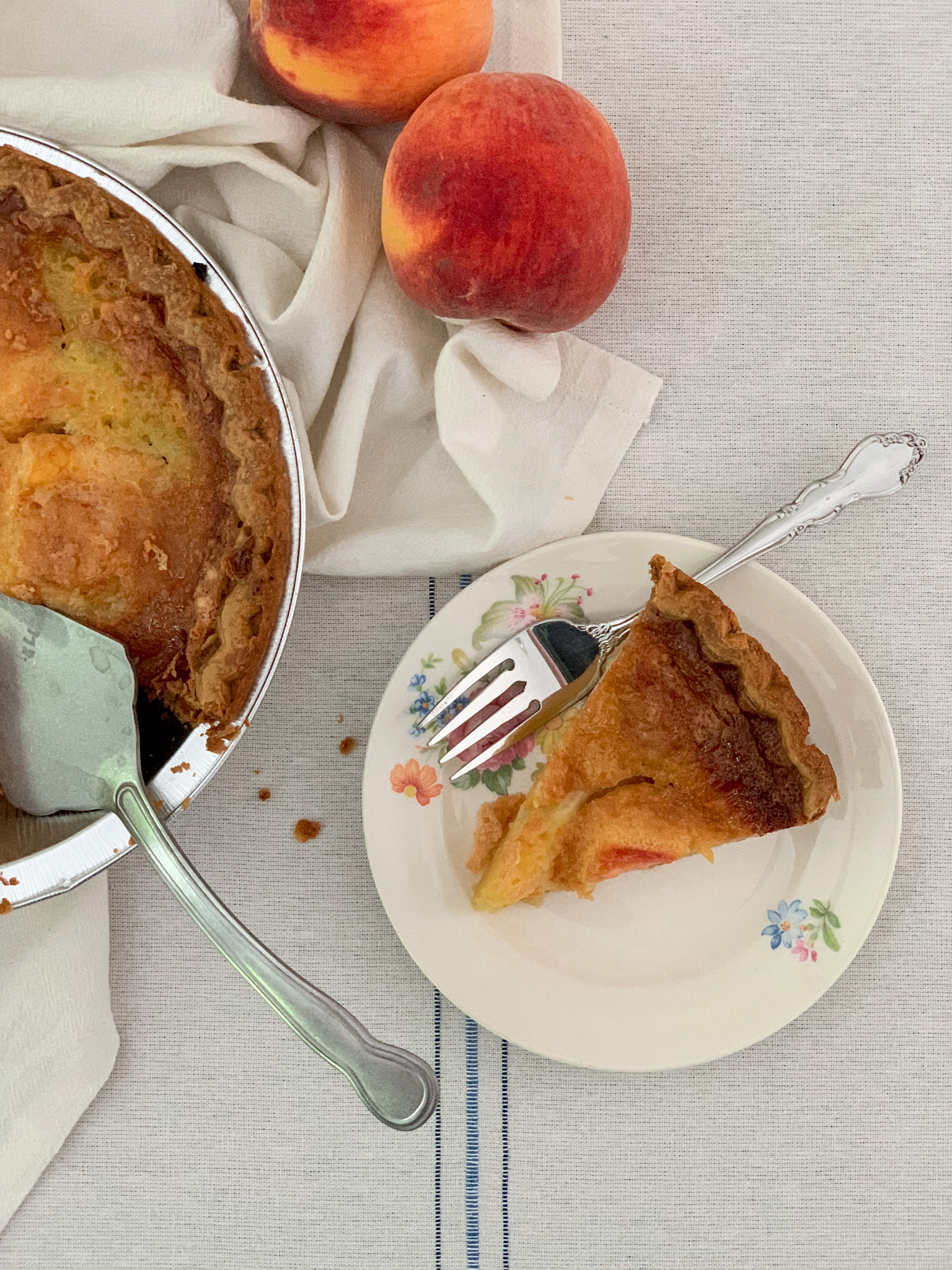 Grandma's Peach Pie