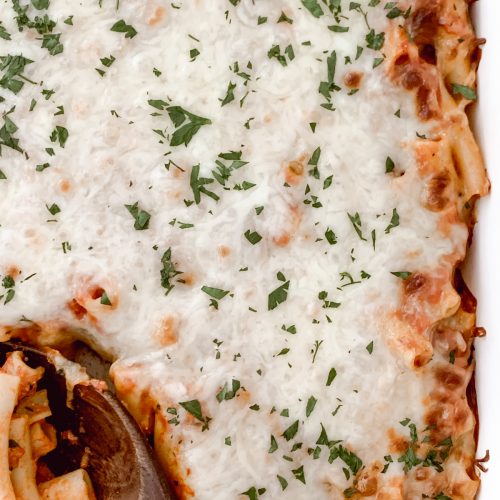 Meatless Baked Ziti
