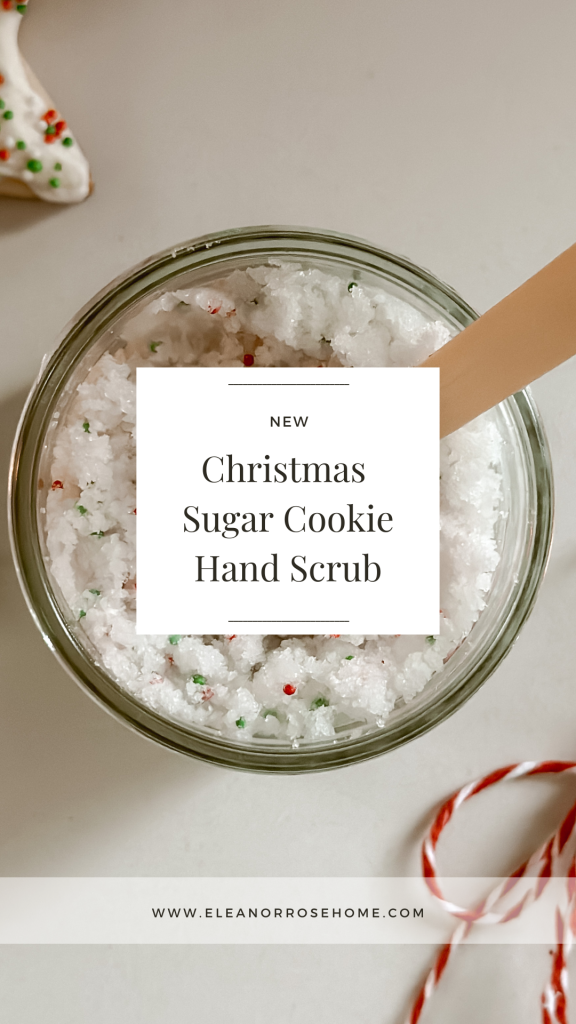 Coconut Oil Sugar Scrub