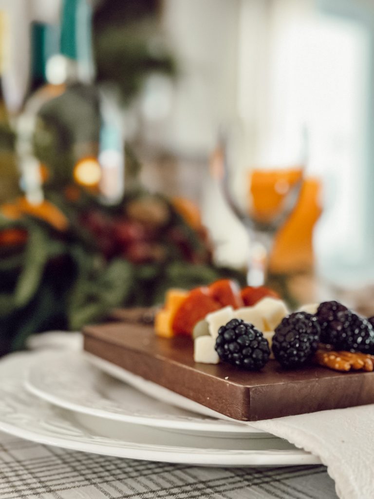 Christmas charcuterie board for holiday entertaining and dinner parties.