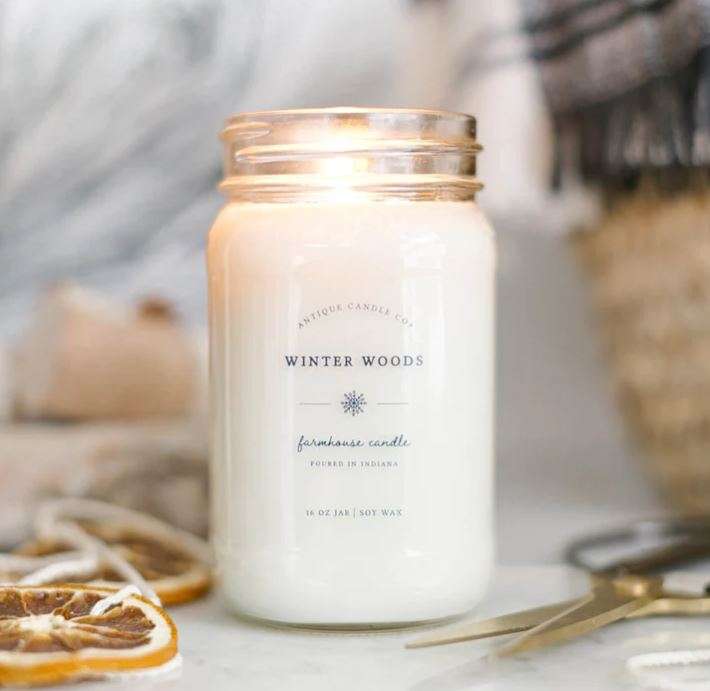 Cozy Winter Candle
