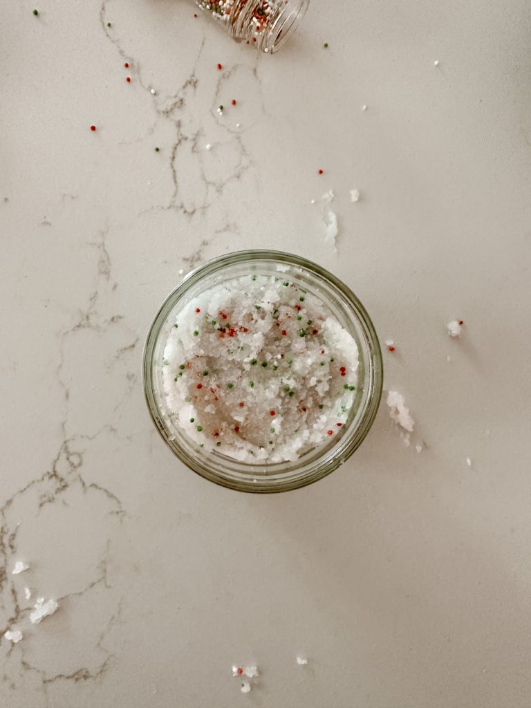 Coconut Oil Sugar Scrub