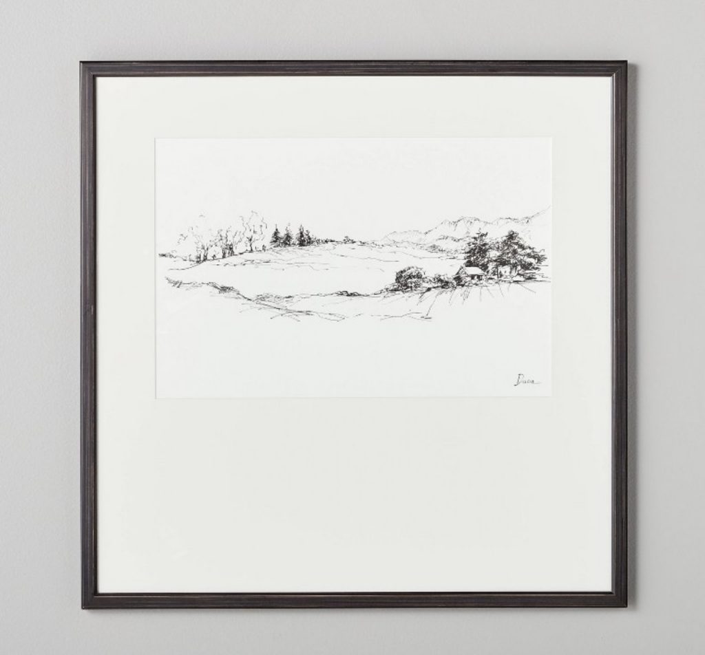 Framed Landscape