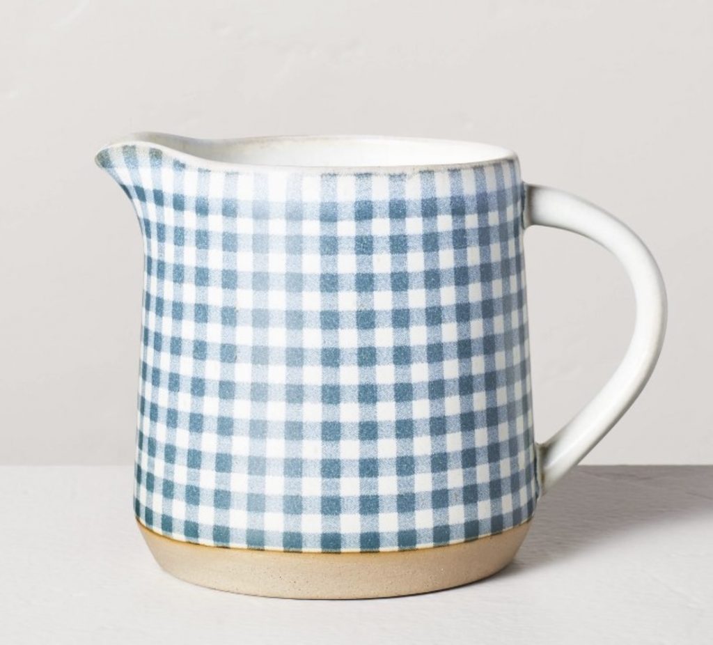 Winter Décor After Christmas Pitcher