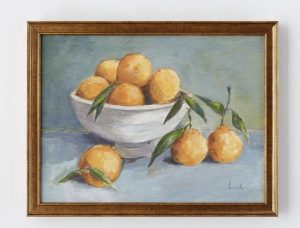 Framed Citrus Fruit