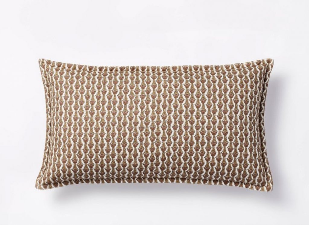 Block Print Pillow