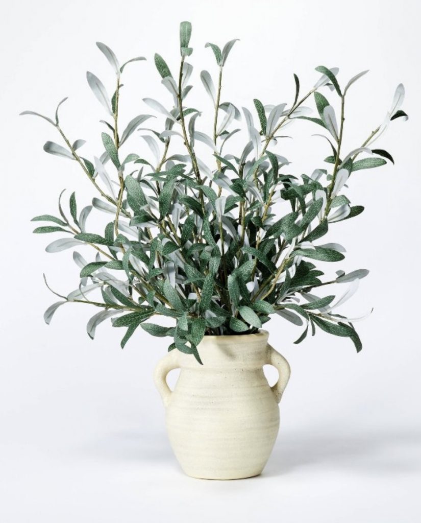 Faux Potted Olive 