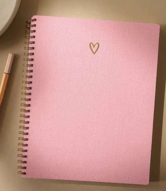 Blush Linen Notebook