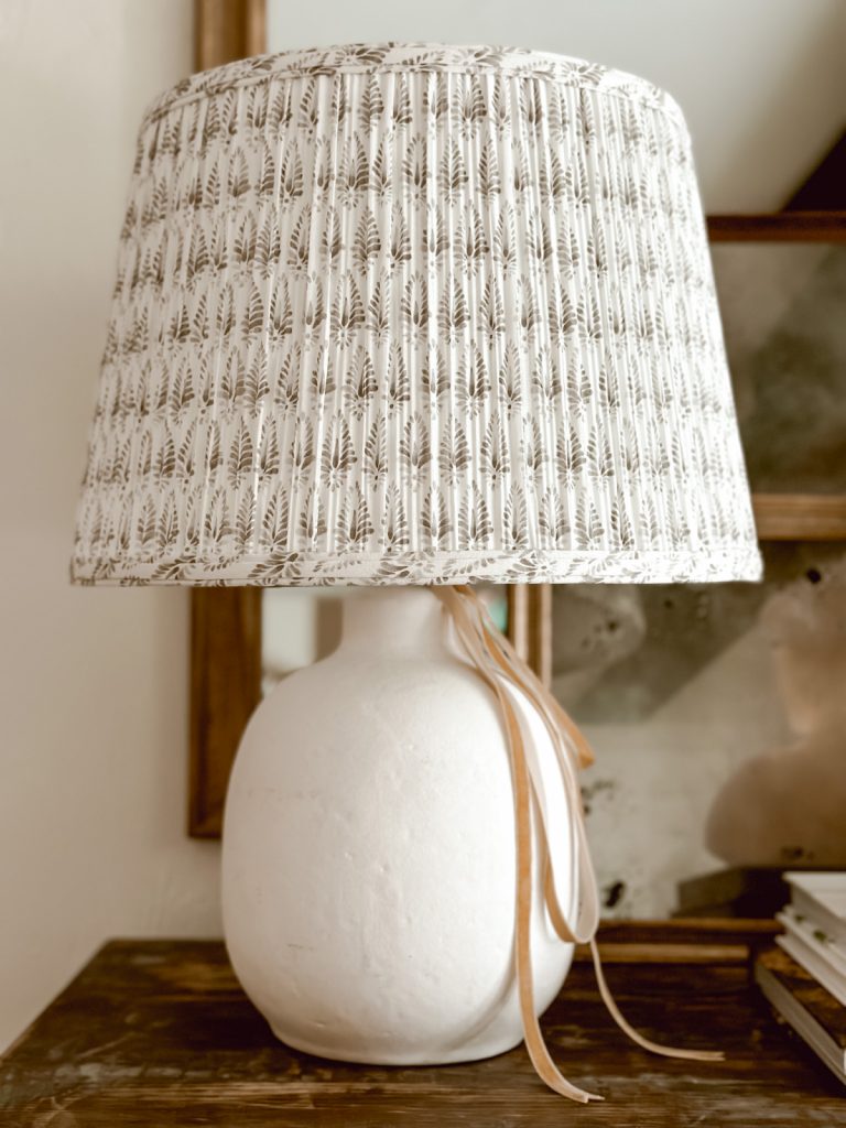 Cozy Lighting With Pleated Lampshades