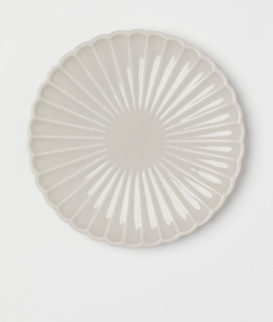 Scalloped Plate
