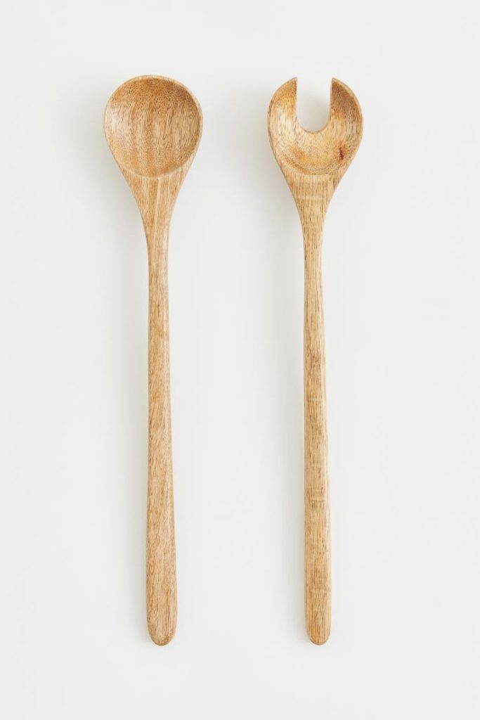 Wooden Salad Servers