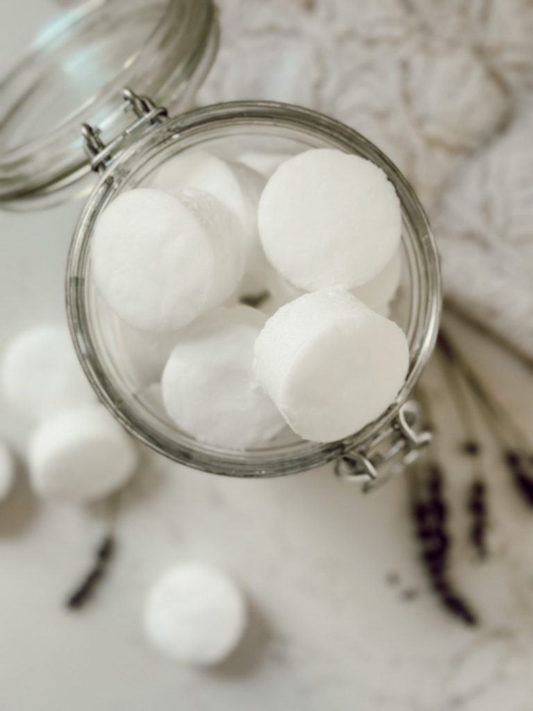 Jar of Shower Tablets