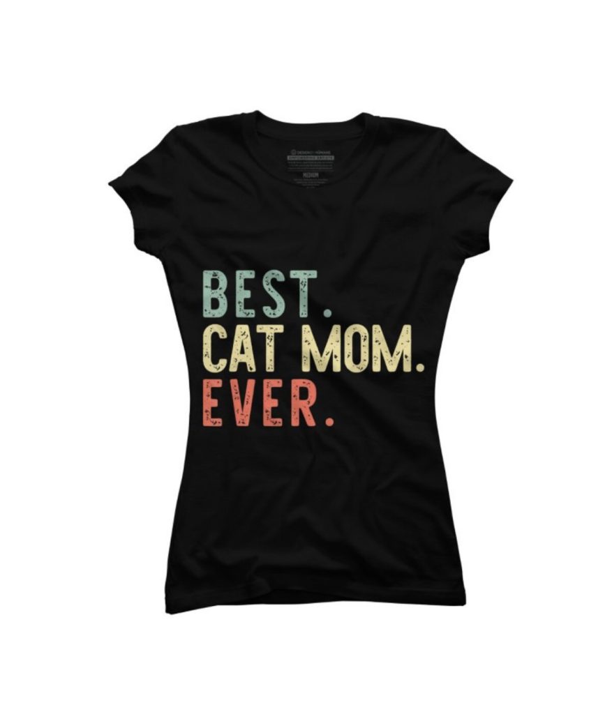 Best cat mom ever shirt is a great Mother's Day gift at Target.