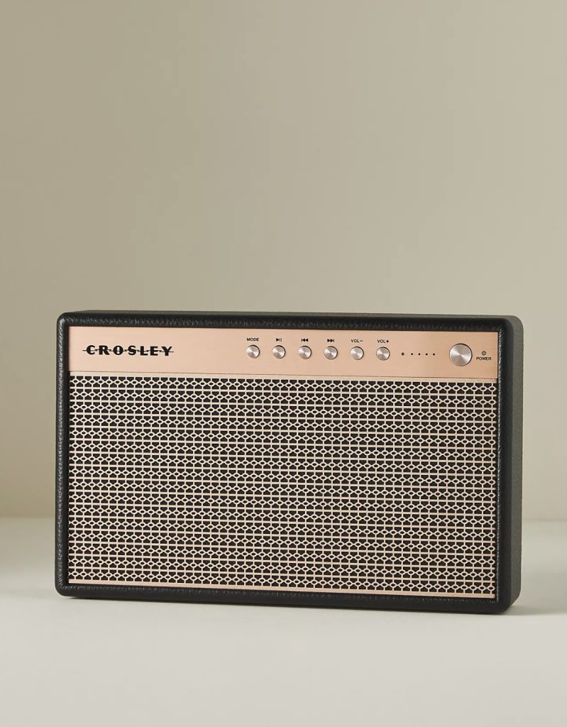 Vintage looking bluetooth speaker for mom this Mother's Day.