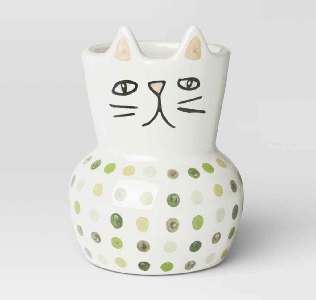 A cat vase is the cutest Mother's Day gift idea from Target.