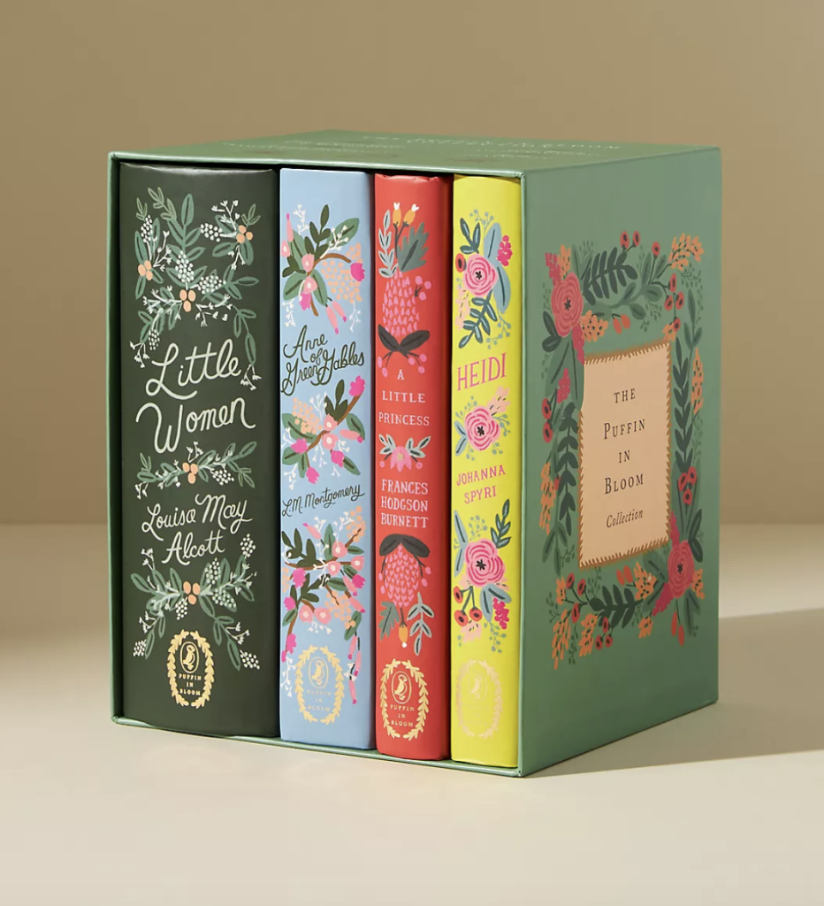 A collection of classic books is a great Mother's Day gift.