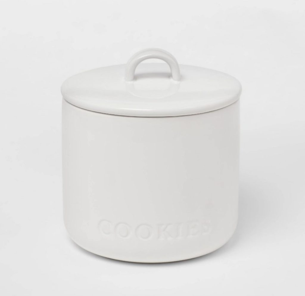 Give mom the gift of storage this Mother's Day with a cookie canister.
