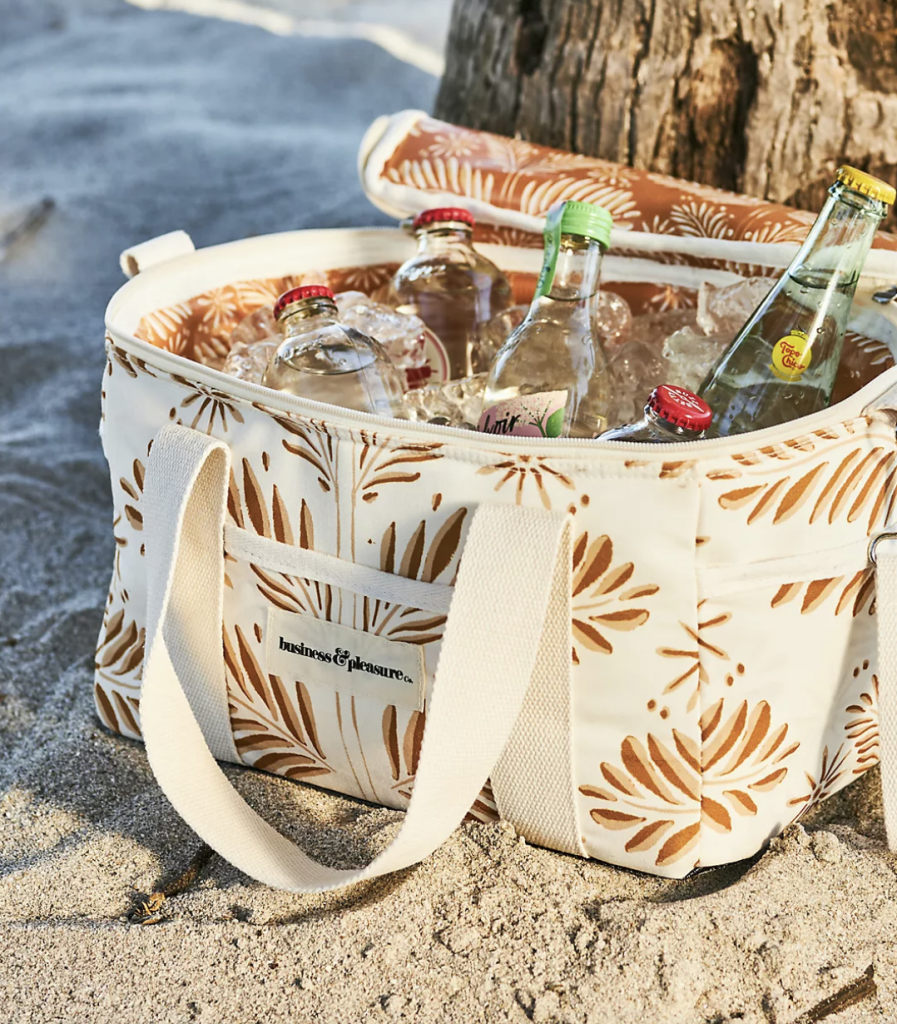 A cooler bag is a great Mother's Day gift for mom to bring to the beach.