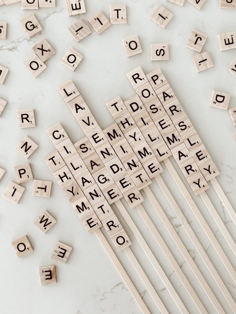 Label your herbs this spring with DIY plant labels.