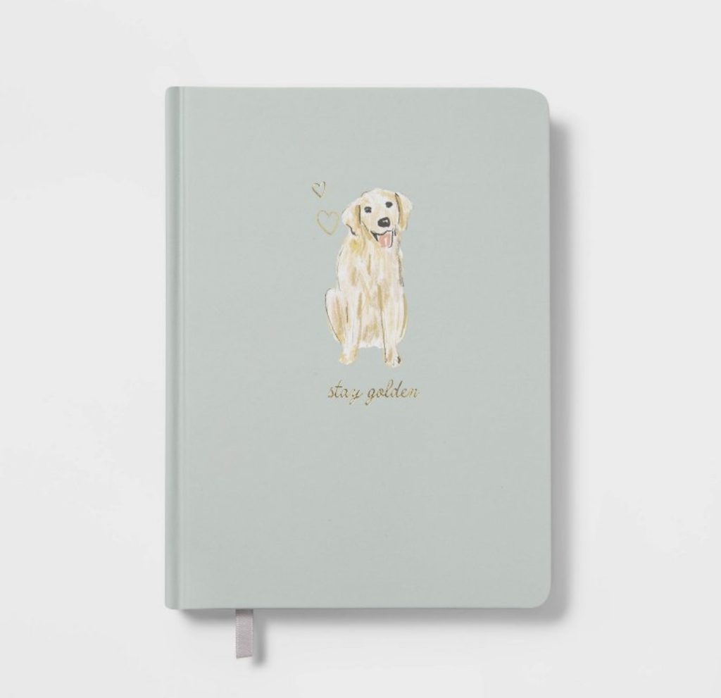 A dog notebook is a great gift idea for mom this Mother's Day.