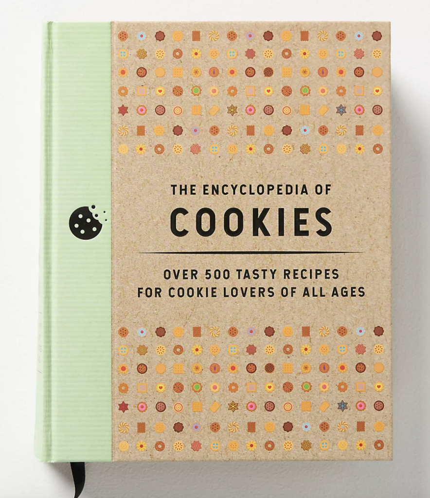 A cookbook for mom with 500 cookie recipes.