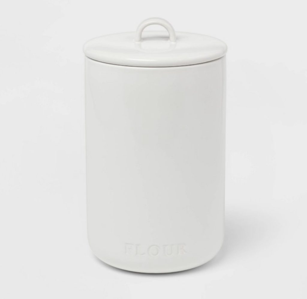 Flour canister is a great gift idea for Mother's Day at Target.