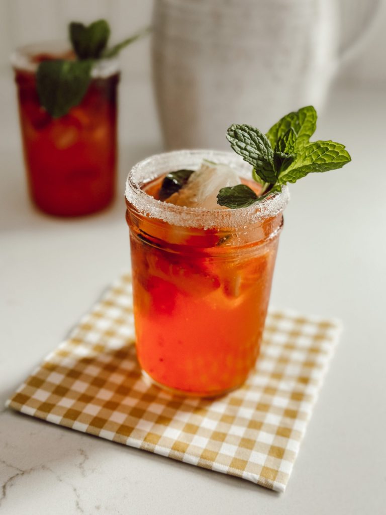 Strawberry mojito mocktail is the perfect summer drink option.