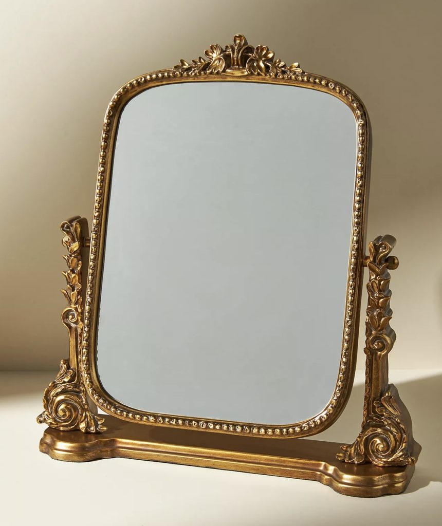Primrose vanity mirror from Anthropologie is a great gift idea.