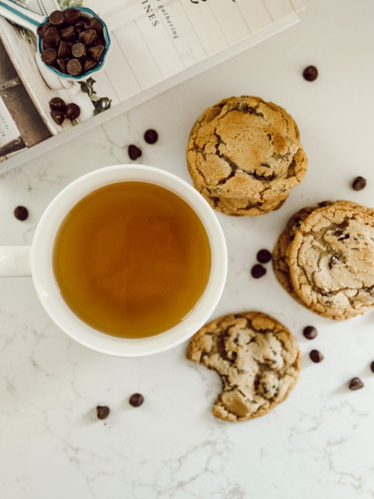 Chocolate chip cookies are the ultimate cozy gift for friends or family.