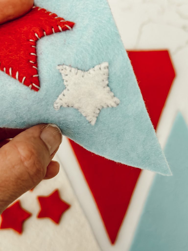 Americana DIY flags for 4th of July & Memorial Day.