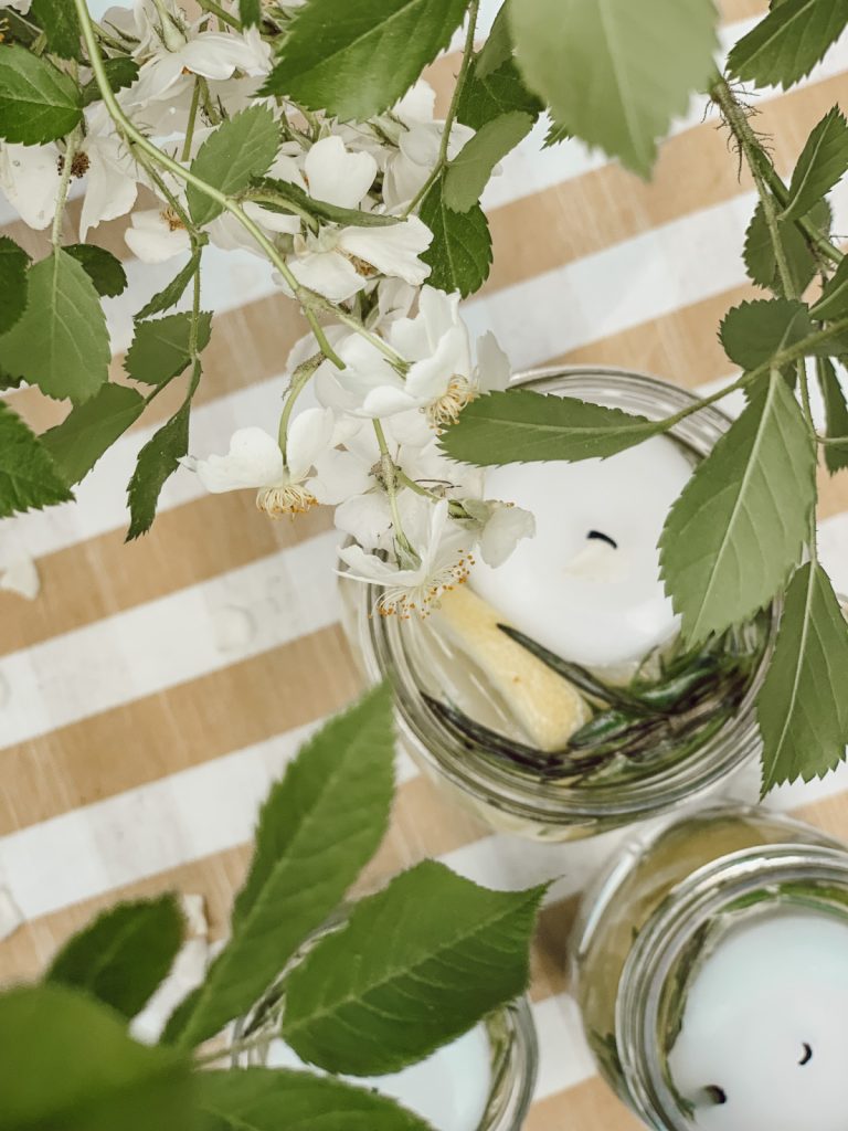 DIY Citronella Candles