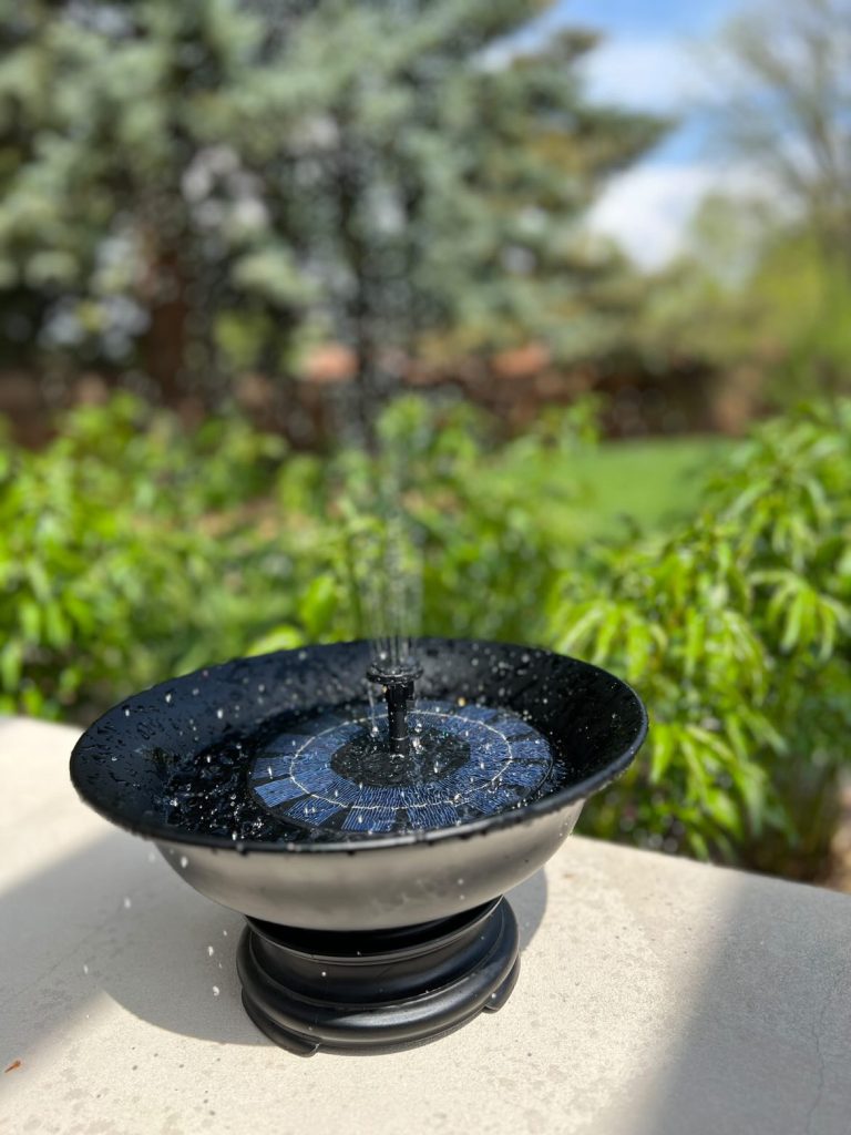 DIY water fountain for your backyard this summer.