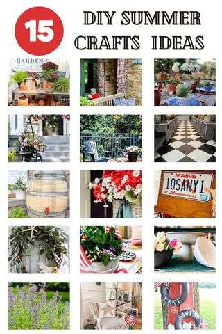 Easy and affordable summer DIY project ideas.