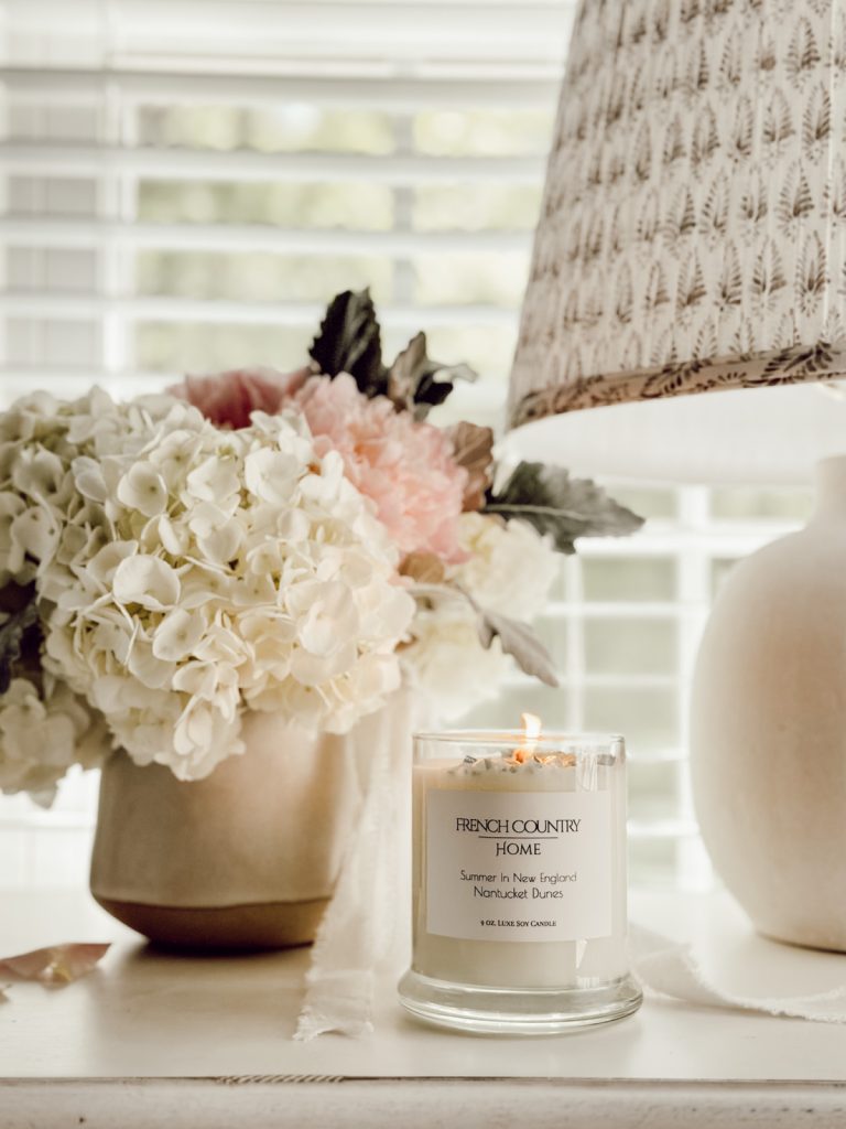 Add a scented candle to a small bedroom for delicious scents.