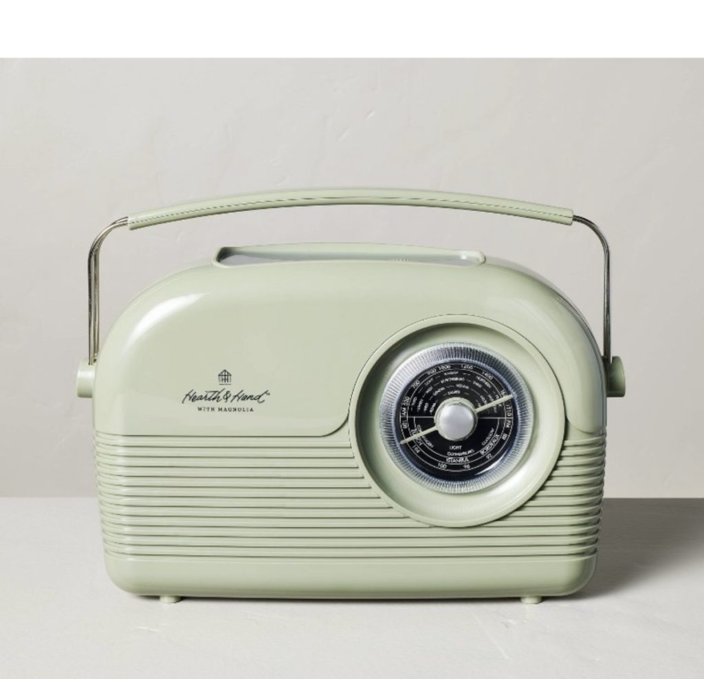 Green Bluetooth speaker is perfect for summer and the beach.