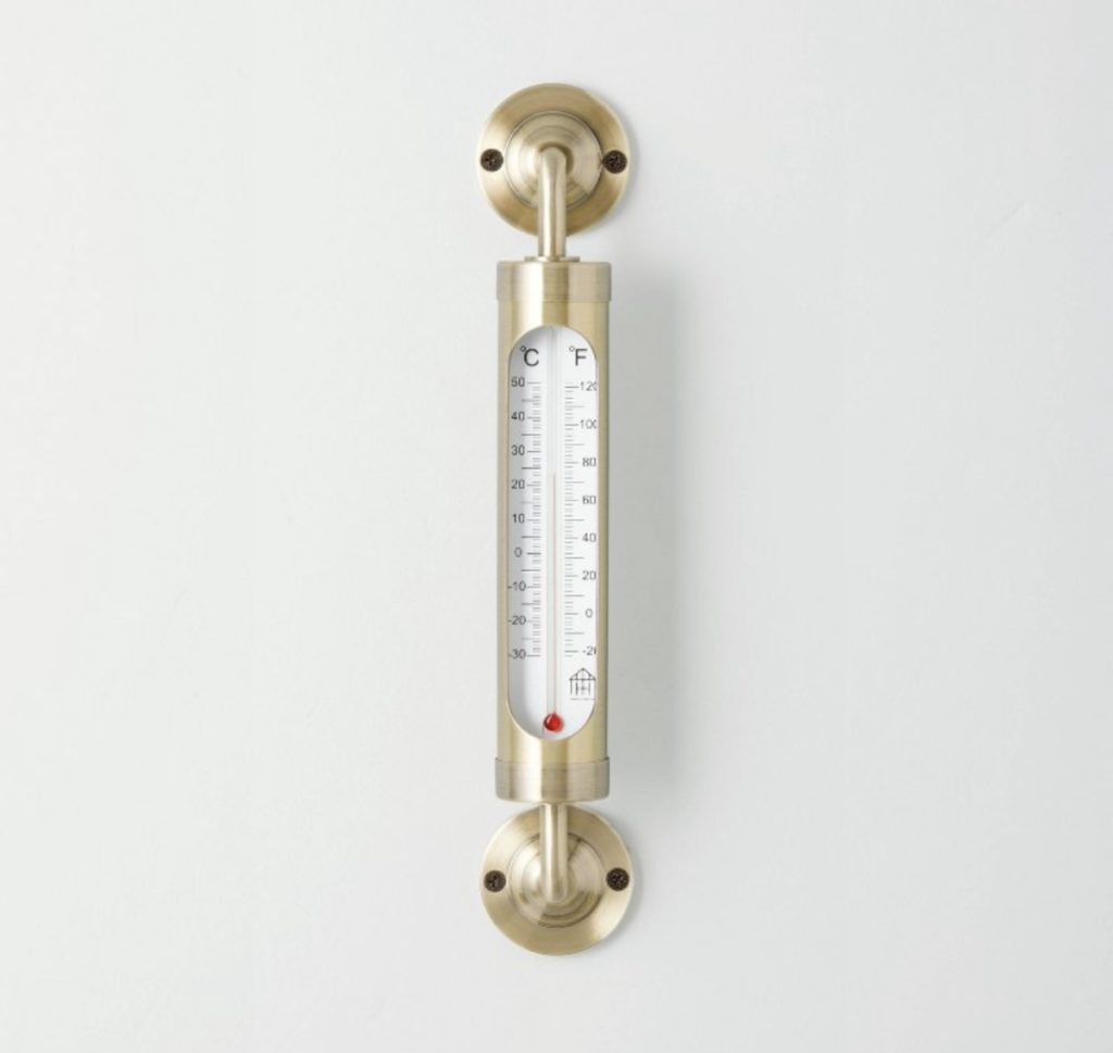A gift idea for dad is this wall mounted thermometer.