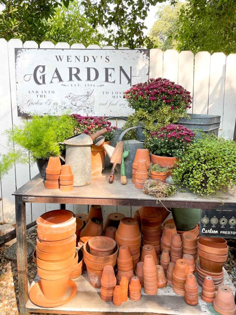 A simple summer DIY that will make terracotta pots look aged.