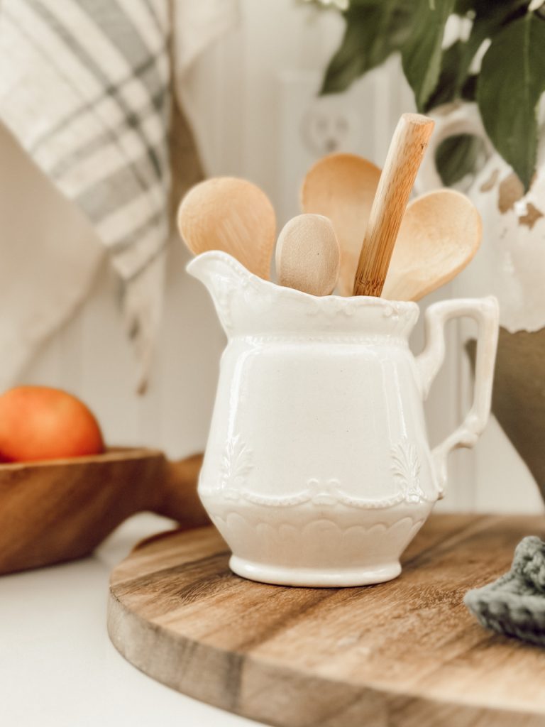 Antique ironstone pitcher is an example of a functional artifact.