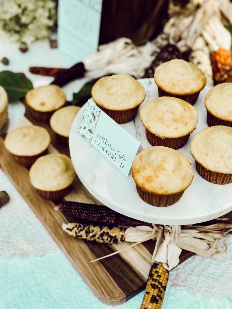 Easy cornbread recipe with Jiffy cornbread mix and yellow cake mix.