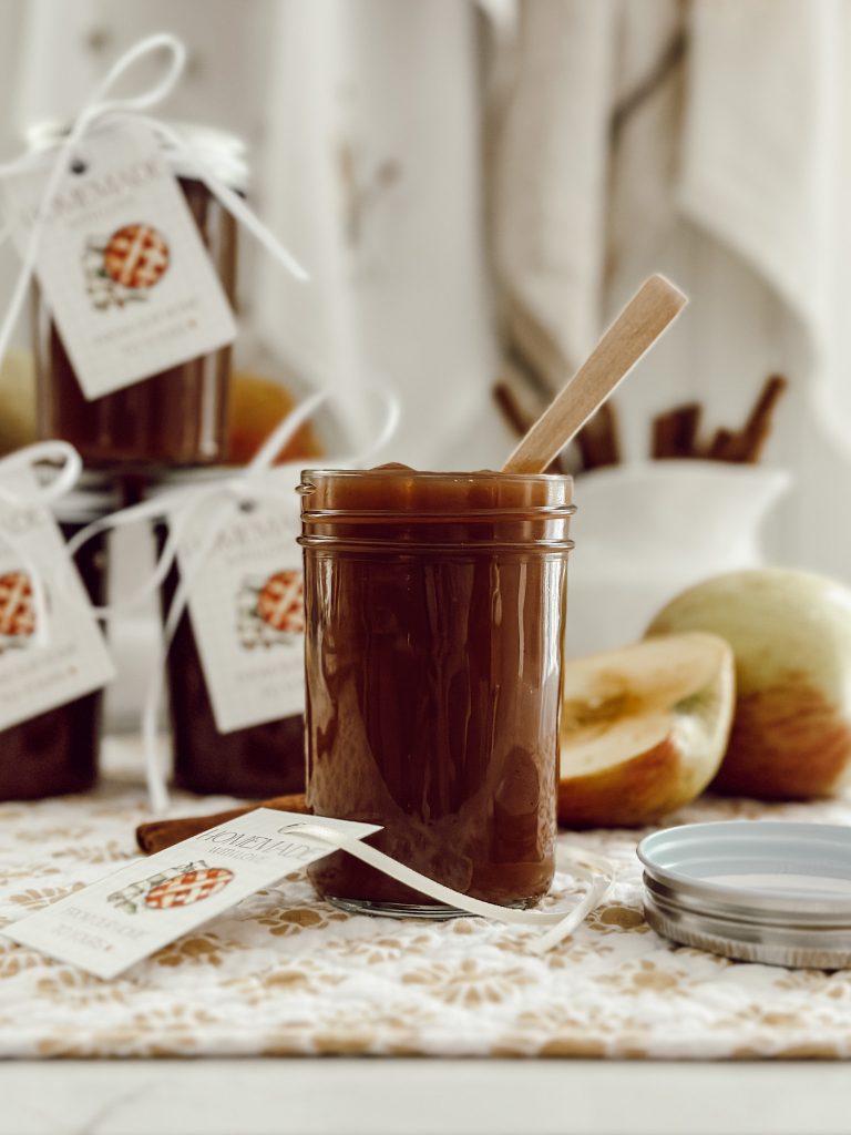Delicious spread for fall perfect for topping English muffins or toast.