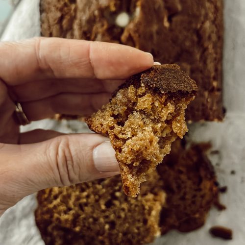 Best pumpkin bread recipe made from Krusteaz pumpkin spice baking mix.