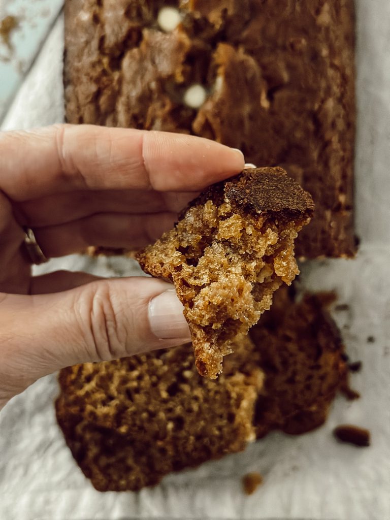 Best pumpkin bread recipe made from Krusteaz pumpkin spice baking mix.