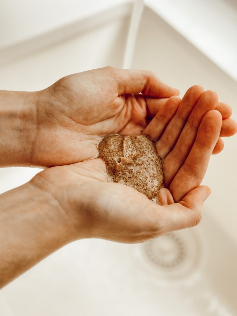 Gently exfoliate skin with a homemade sugar scrub recipe.