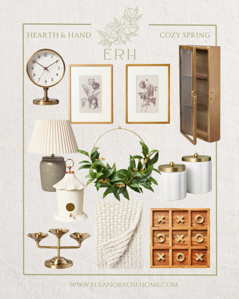 Cozy finds from the Hearth & Hand by Magnolia spring 2024 collection.