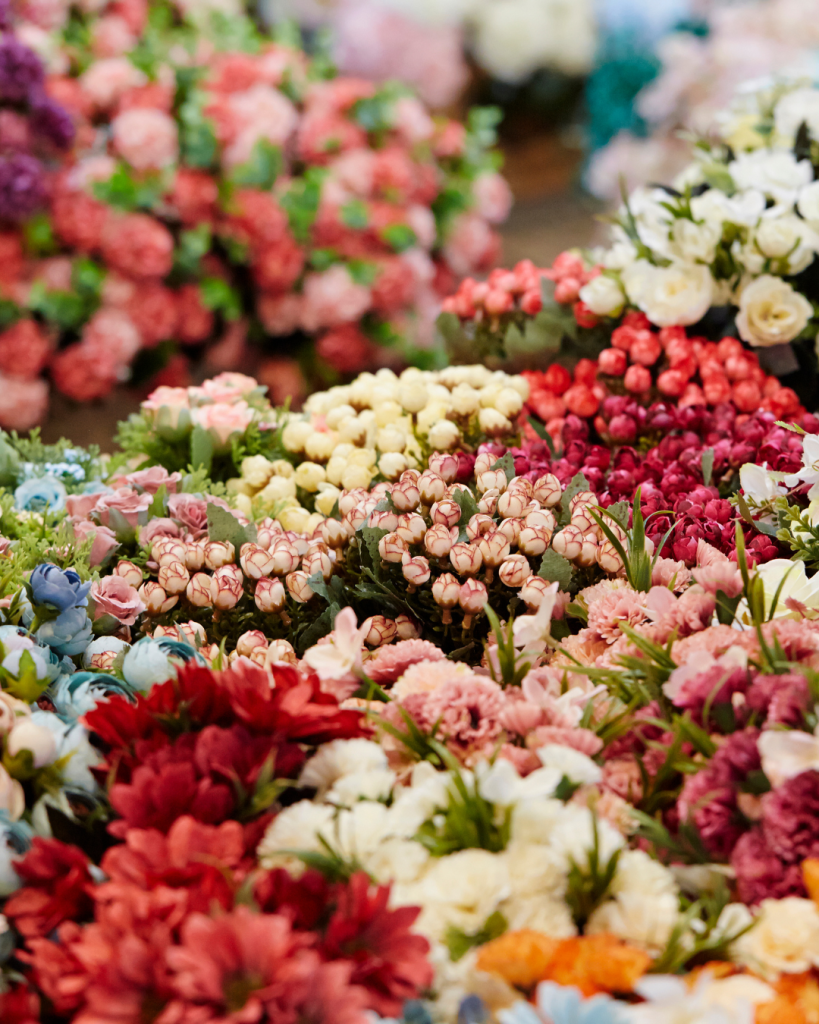 Find fresh flowers at your local grocery stores, online retailers, or farmers markets.